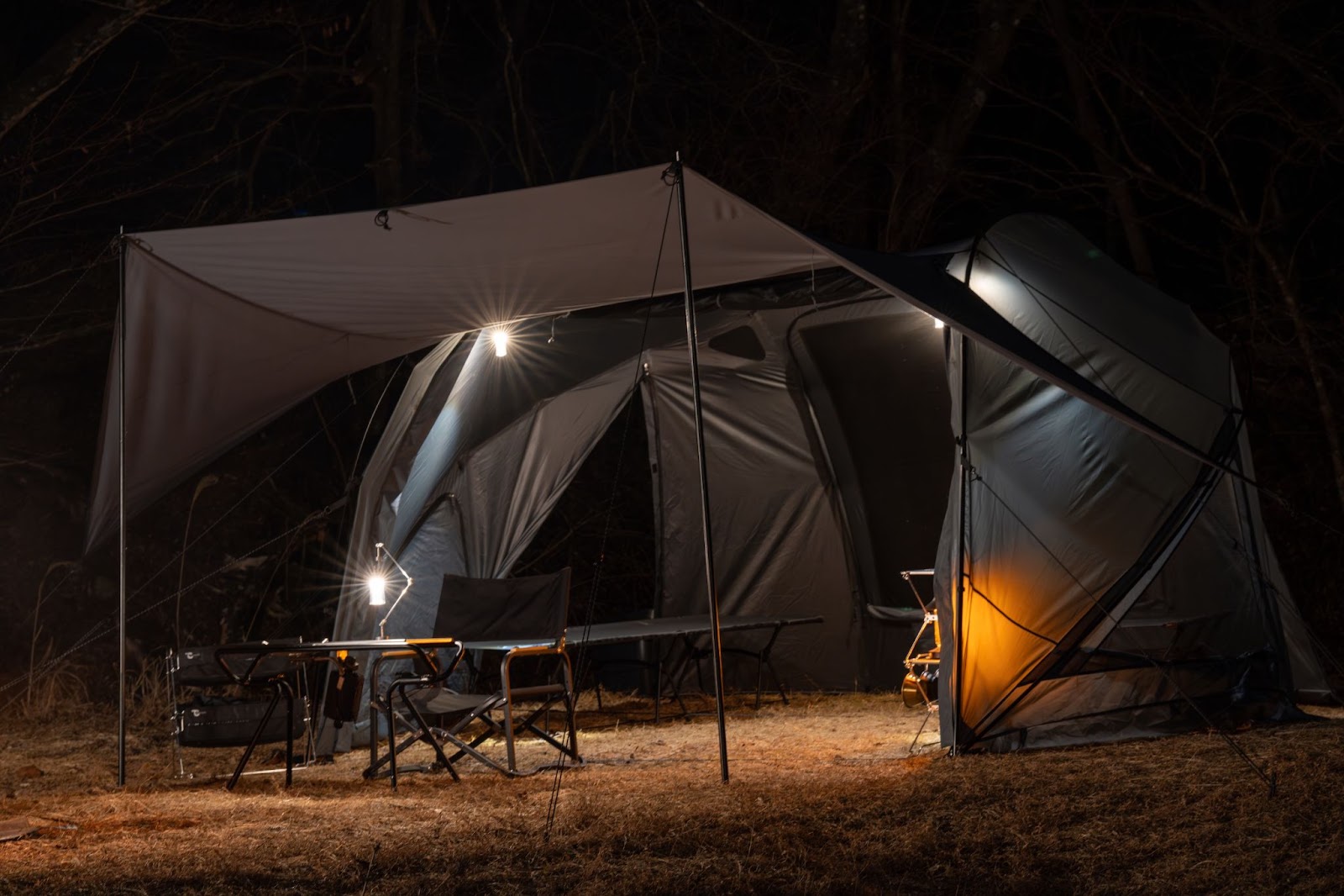 遮光性＆保温性が抜群なのにカッコいい！ドームテント黒のおすすめ - りがあるきゃんぷ