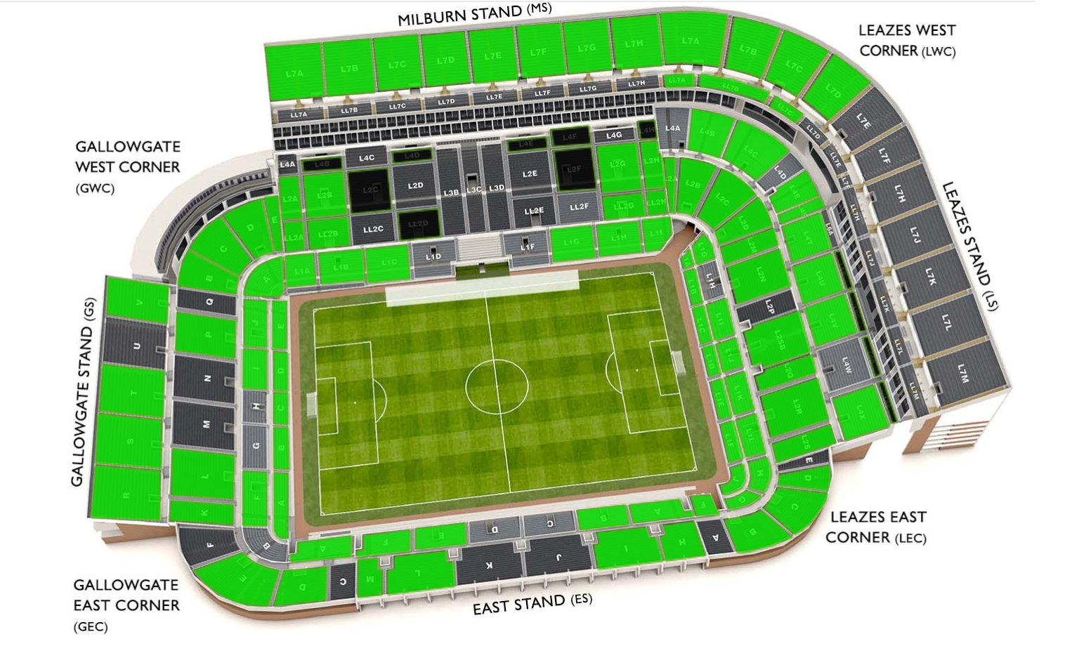 ニューカッスルユナイテッドFCセントジェームズパークスタジアムツアーガイド 2025 - ニューカッスル