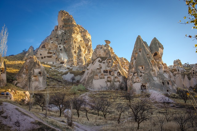 ウチヒサール城トルコ の建築 世界建築巡り