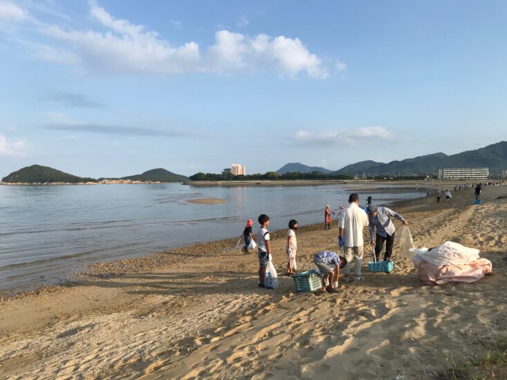 強風曇り月曜日の朝「父母ヶ浜 ちちぶがはま 」に行ってみた。旅カメラ
