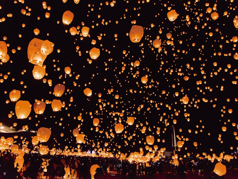 オランダの農場チェンマイのヘリテージスカイランタン2024Klook