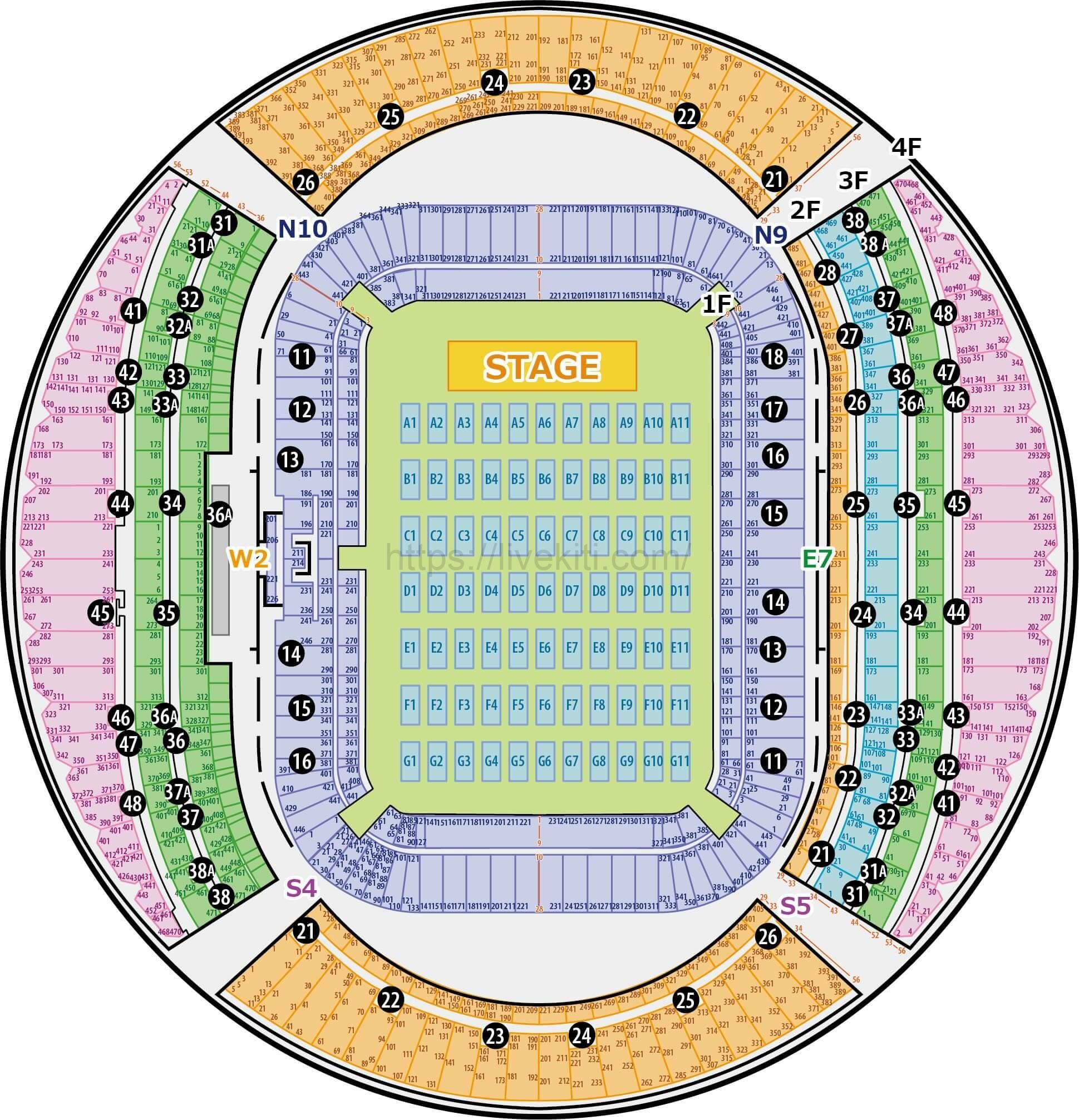日産スタジアムの座席表・周辺駐車場情報・最寄り駅・アクセスは？Goal.com 日本