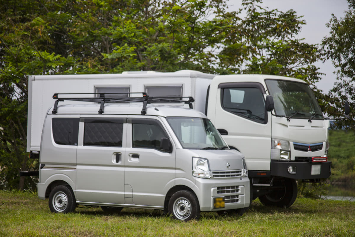 軽トラキャンピングカー 自作
