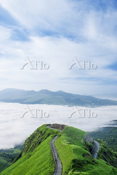 阿蘇外輪山 天空の道 ラピュタの道25516042028