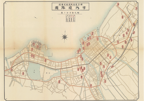 博多湾大図鑑 博多湾古地図ギャラリ