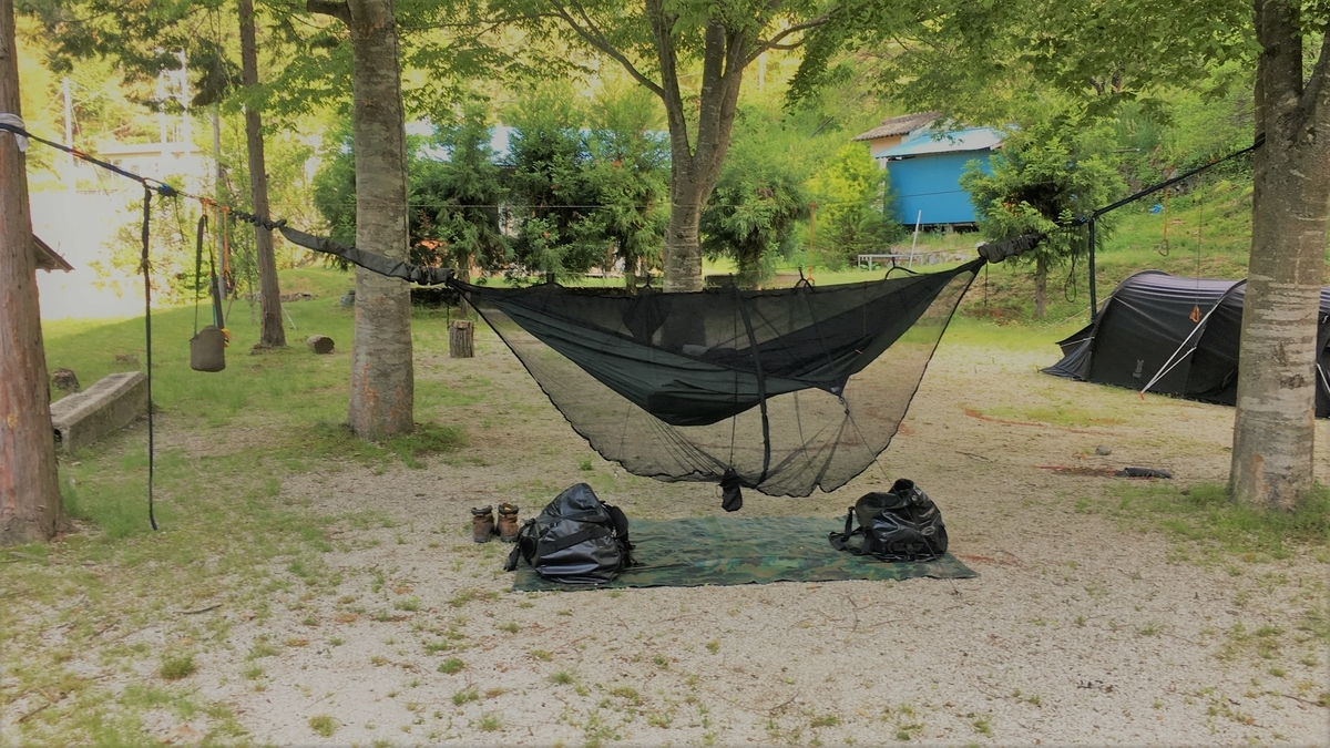 ソロキャンプでハンモック泊 僕が感じたデメリットミガルドア