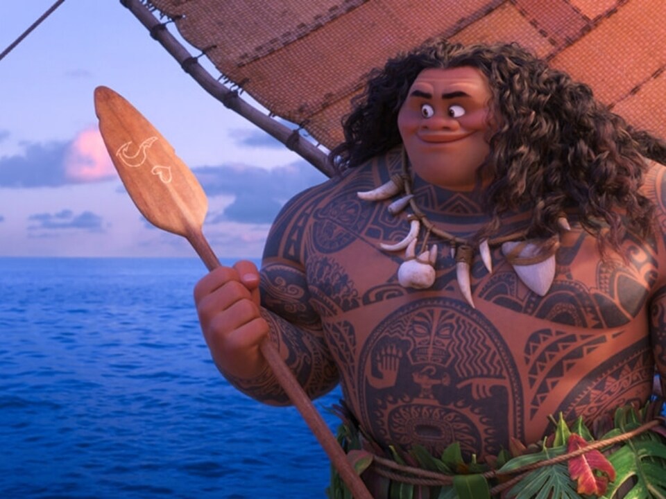 モアナ と伝説の海 マウイフィギュア