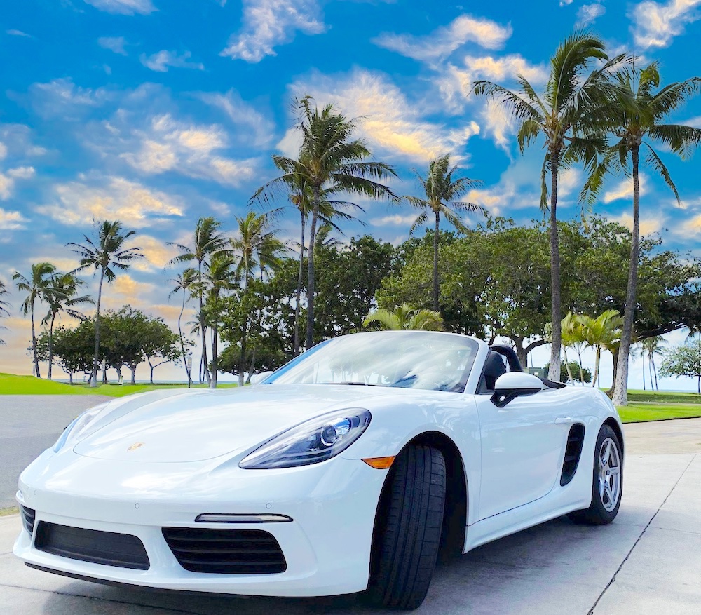 年末年始ハワイホノルル レンタカーでマスタングオープンカー体験』オアフ島 ハワイ