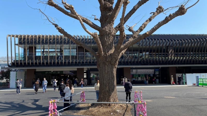 JR上野駅公園口改札内デジタルサイネージ