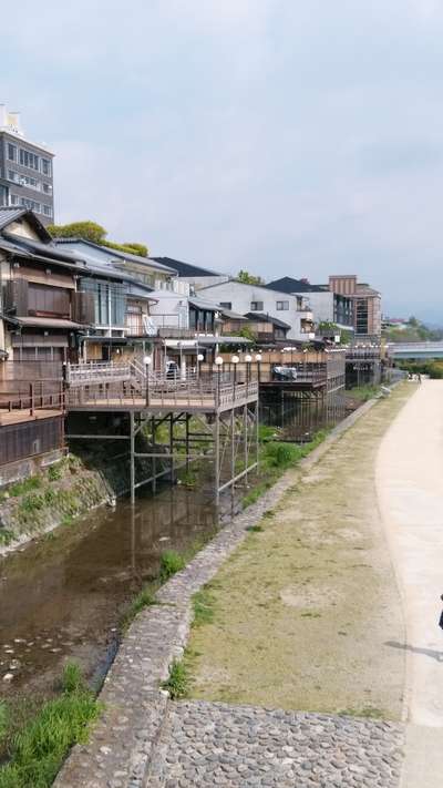夏の京都 川床 -