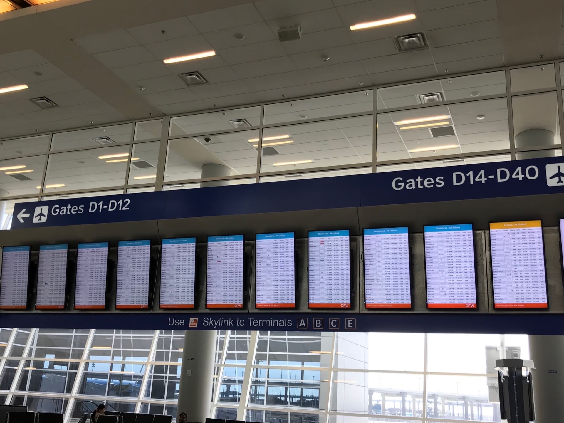 ダラス・フォートワース国際空港 ダラス中