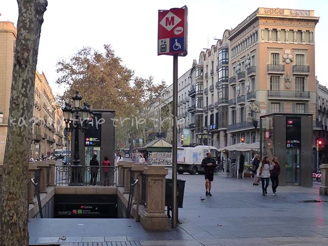 ランブラス通りの観光、見どころ、治安 バルセロナバルセロナAll About