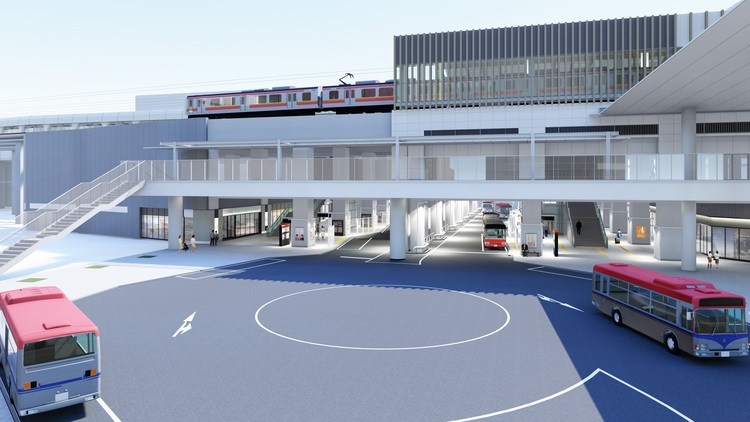 ジオテクサービスの会社位置図