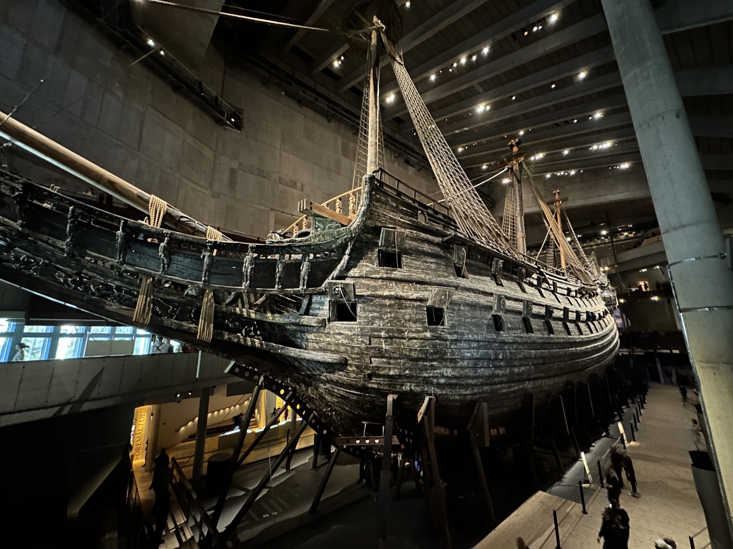 17世紀の大戦艦を丸ごと展示 ヴァーサ号博物館スウェーデン まっち