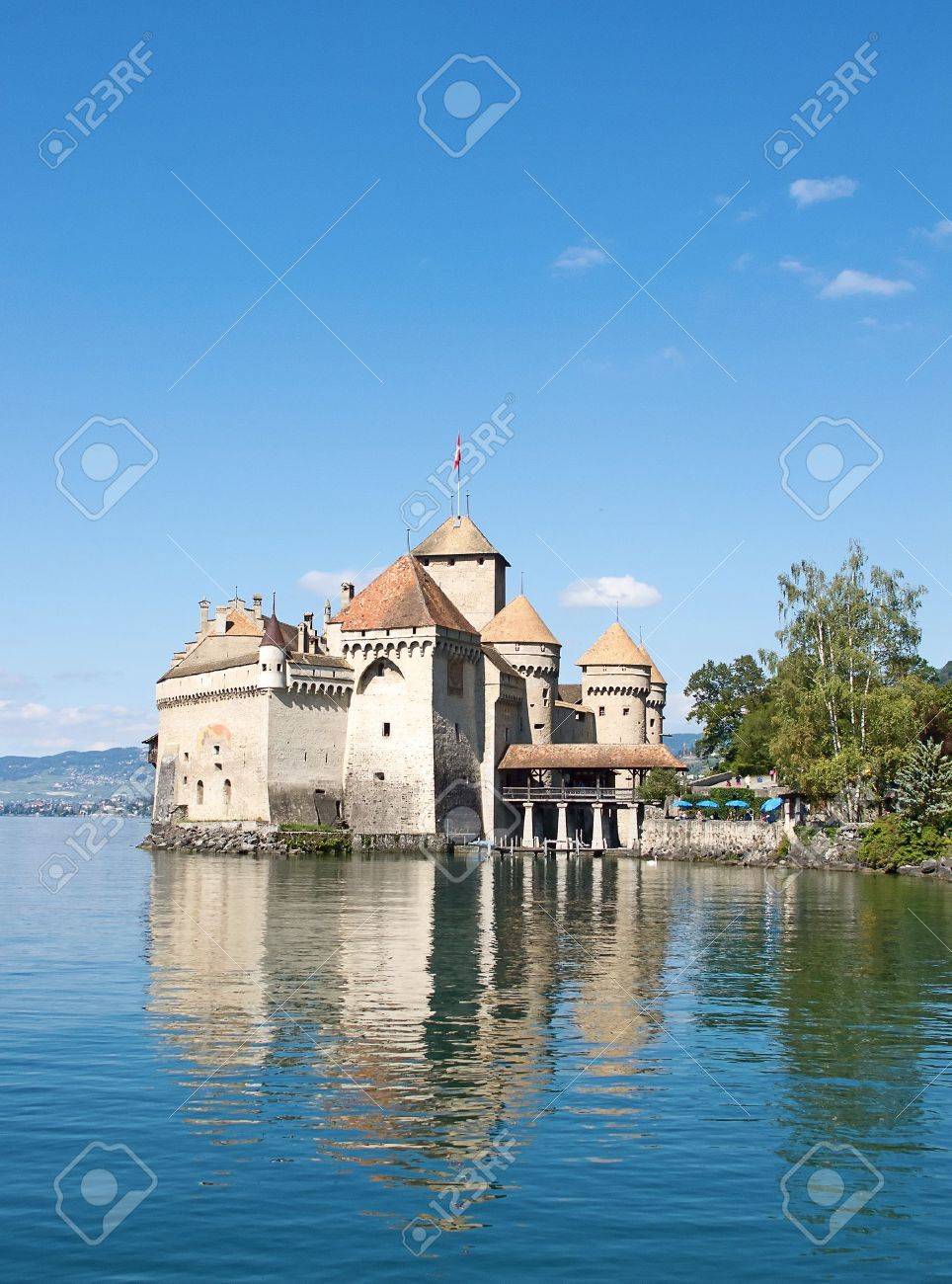 旅写真： スイス： シヨン城 ０１