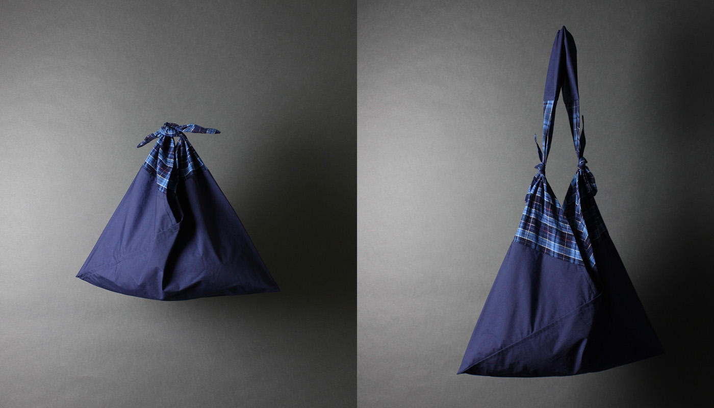 あづま袋 小 ピンク