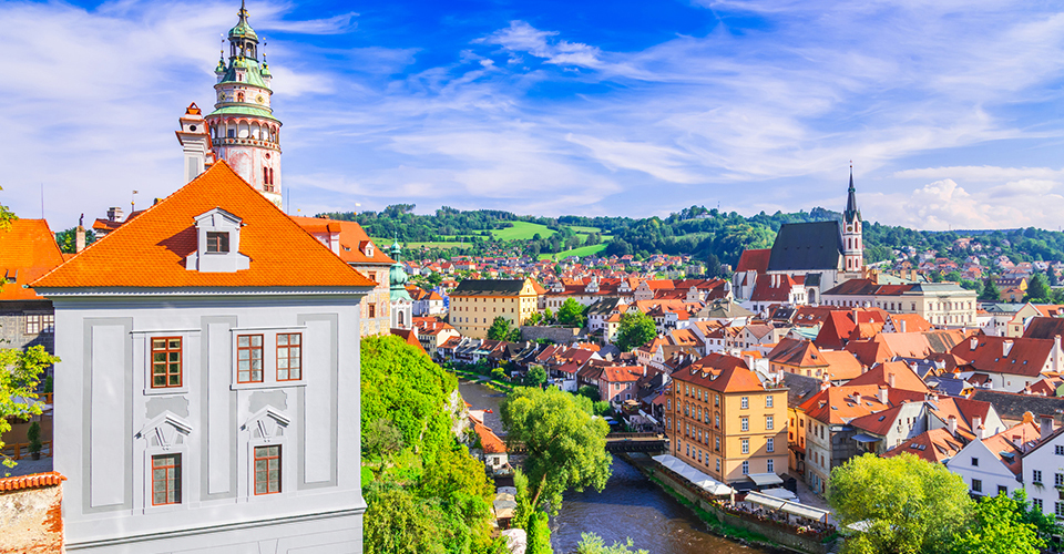 チェコ・プラハの街並みの写真・画像素材-Snapmart スナップマート