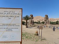 エジプト メムノンの巨像