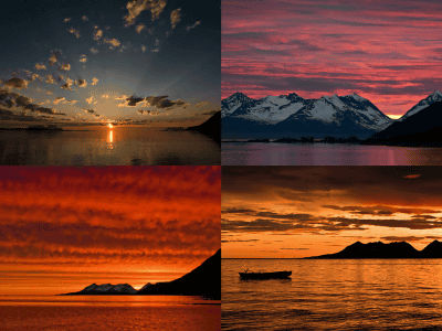 夏の夕焼けの写真素材写真素材なら「写真AC」無料 フリー ダウンロードOK