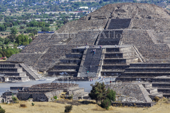 メキシコ テオティワカン 月のピラミッド 写真素材413871- フォトライブラリー