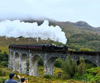 ハリーポッターホグワーツ特急！グレンフィナン高架橋を走る「ジャコバイト号」を巡るツアーinスコットランド＠BAILA