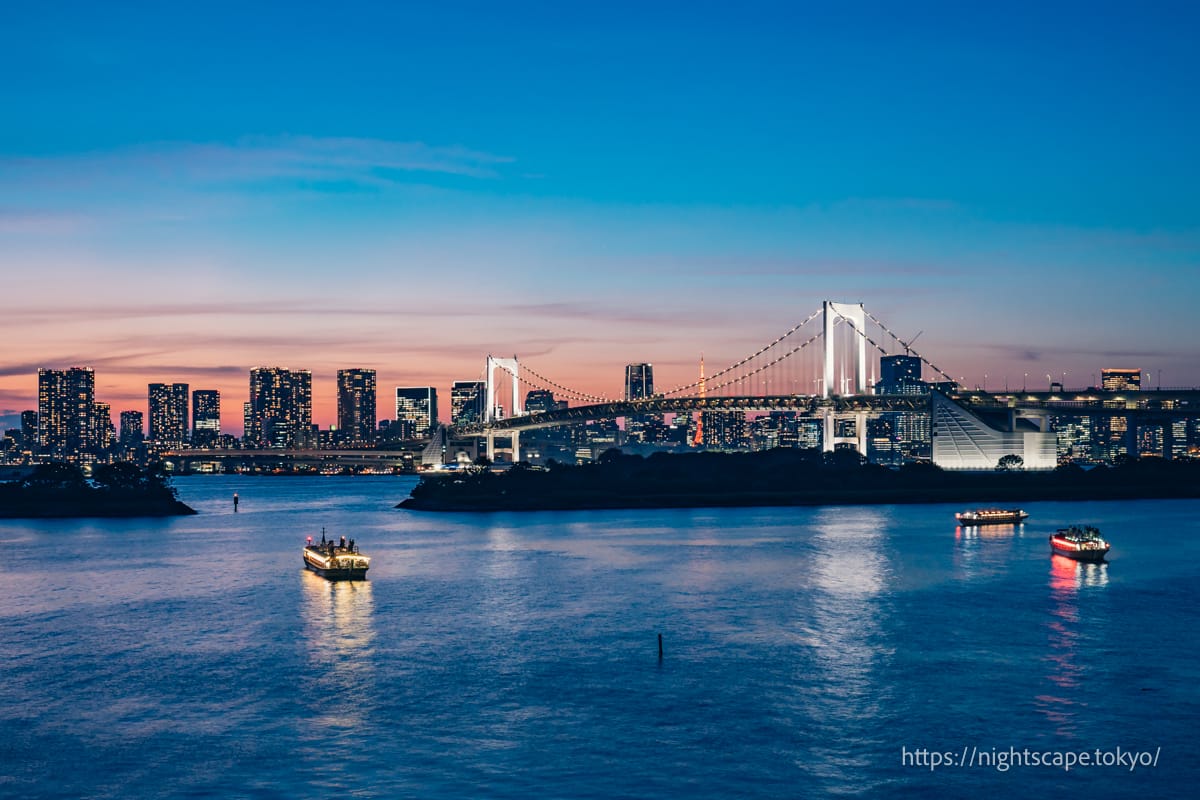 お台場の夜景スポット6選！定番から穴場までデートやドライブにおすすめの場所を紹介なっぷ