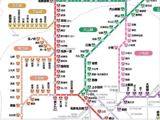 イオンシネマ豊川の最寄駅稲荷口駅からの徒歩ルート 約18分- MDATA