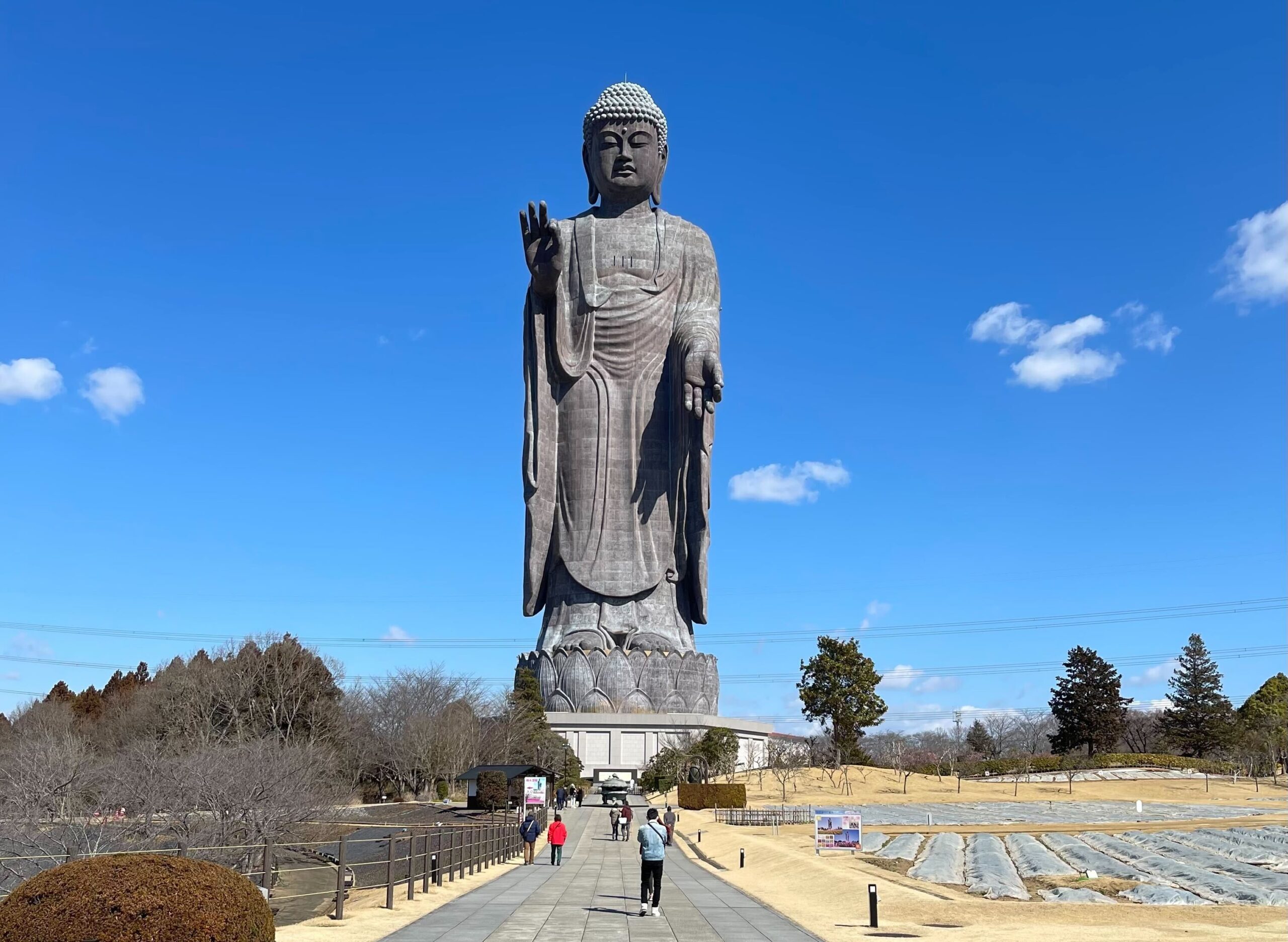 圧巻の身長100m、大きすぎる牛久大仏。大仏様の胎内を拝観できる800円コースでその大きさを体感する 旅ブログ enucla