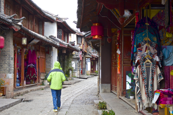 世界遺産 麗江旧市街 玉河広場』麗江
