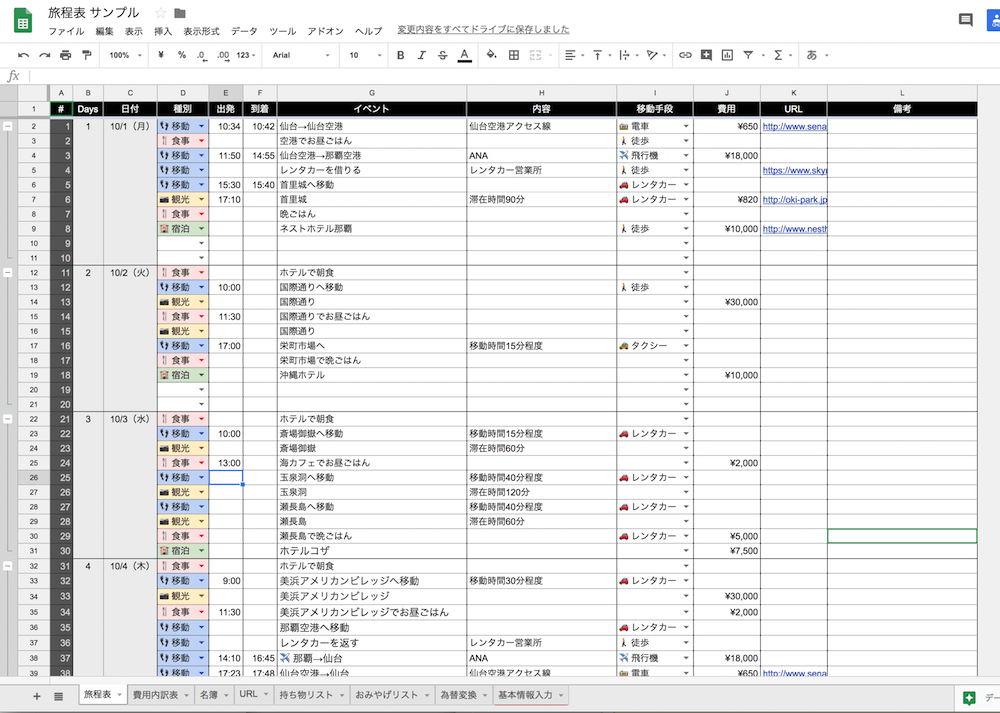 無料テンプレ有 Notionで旅行計画を楽しく効率的に立てる方法を紹介！Notion Workflow