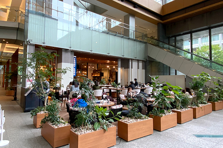 東京駅丸の内駅舎の向かい側♪ リニューアルした新丸ビルの「丸の内ハウス」で多彩な食事をことりっぷ