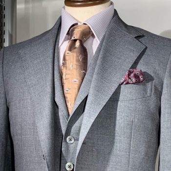 新品定価110,000円 TAKEO KIKUCHI 春夏スーツ