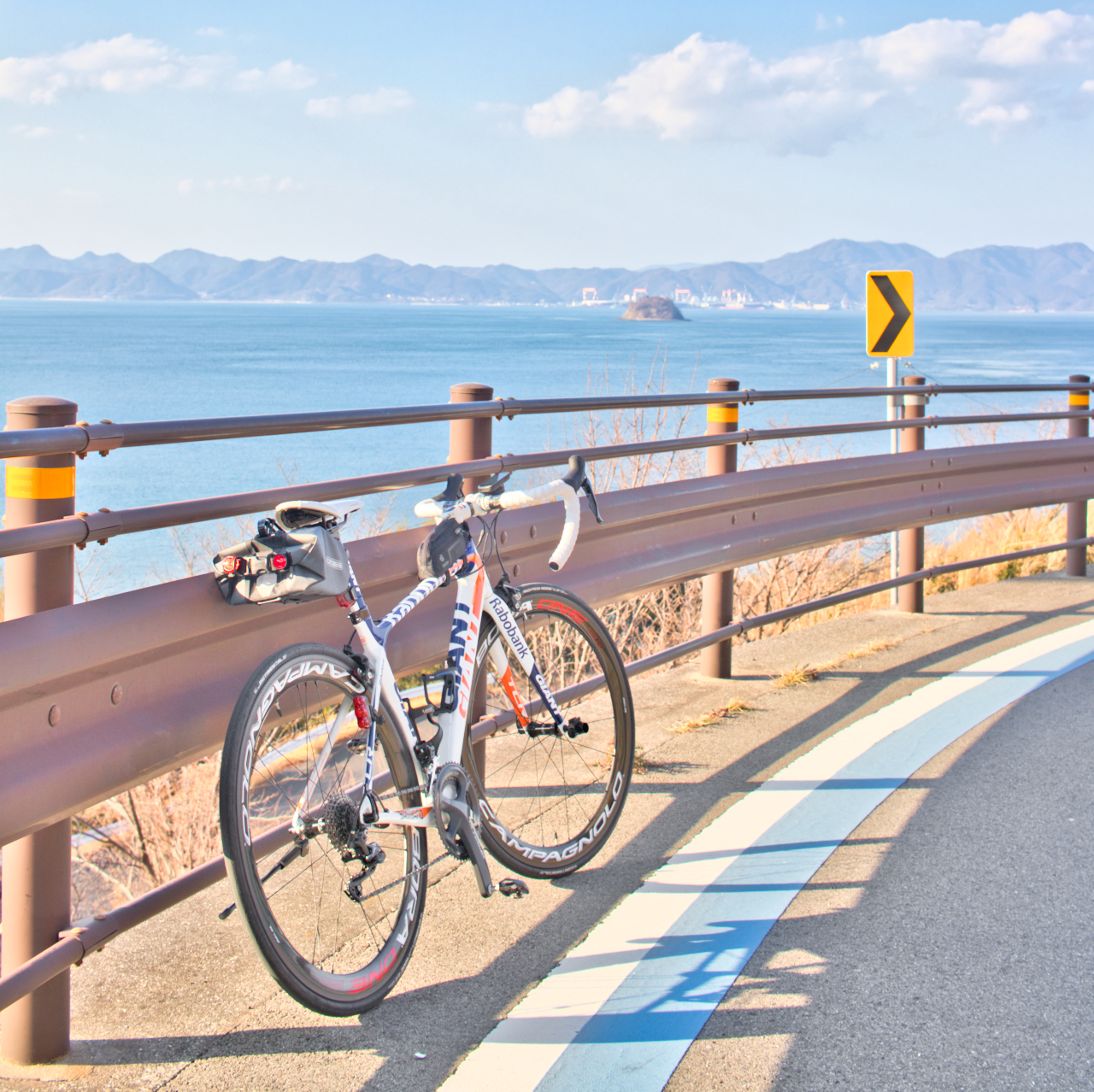 初心者向け 多々羅大橋コースモデルコースしまなみ海道サイクリング