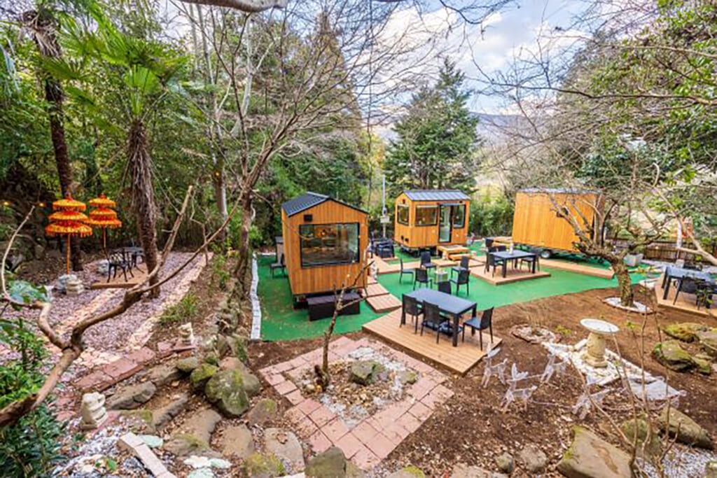 真冬の群馬に？南国のようなグランピング施設AKATSUKI Village でおばはんソログルキャン