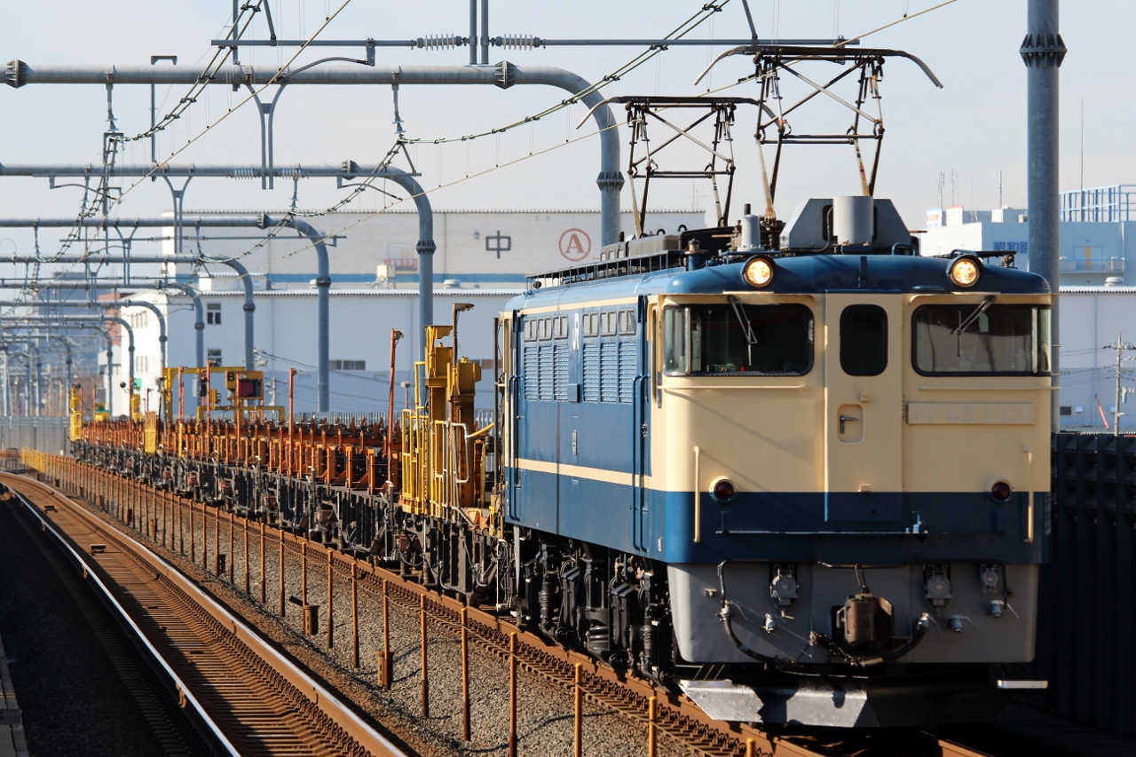 期間限定 ＥＦ６４重連牽引の武蔵野線２４５９レを撮る: ＴＯＭＯの鉄日誌