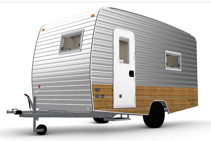 自作キャンピングトレーラー 4アルマジロトレーラー自家生産所 引越版