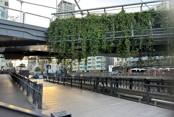 湊町船着場 水上バスで大阪観光