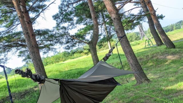 ハンモック泊って何？HALMEK up ハルメクアップ