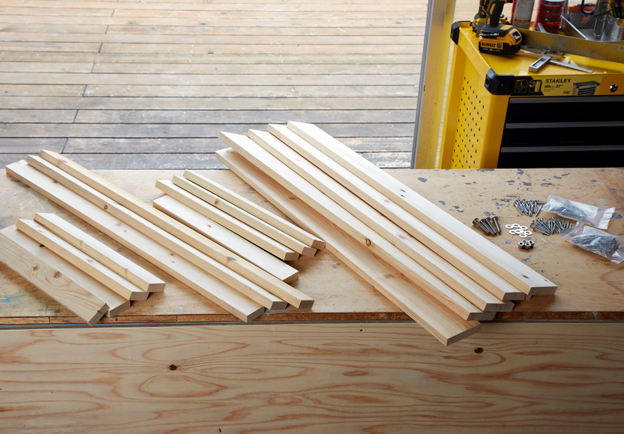 DIY 折りたたみ式ウッドテーブルを作ってみた - アウトドアとお庭とDIYと