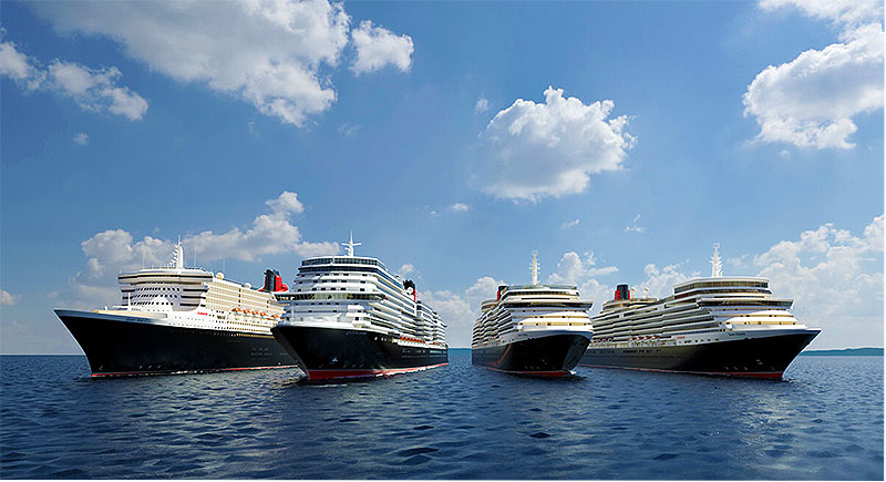 海の女王｣油津入港 豪華客船 クイーン・エリザベス -