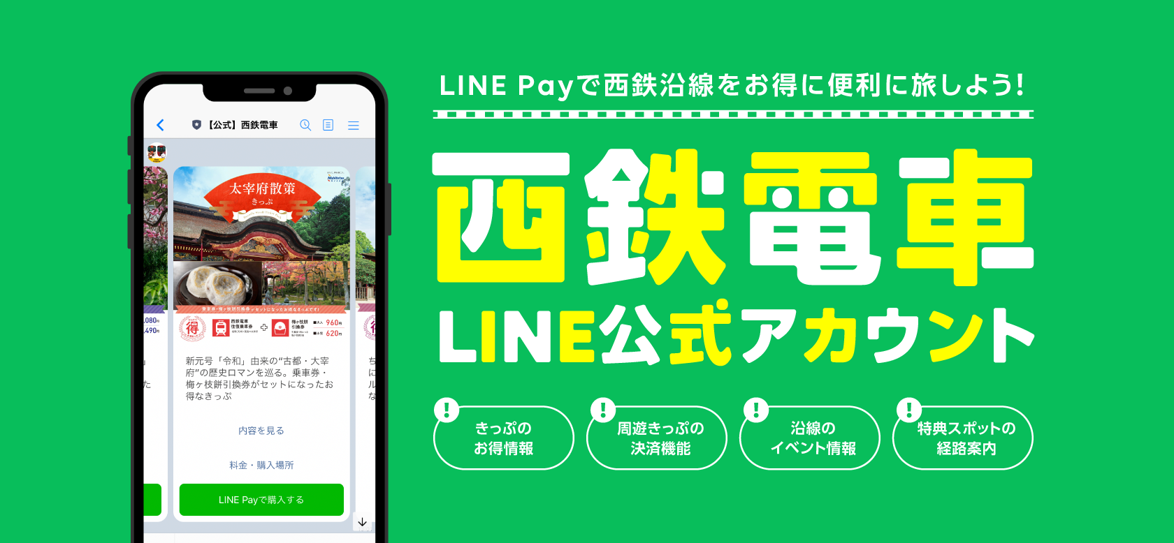 お得きっぷ西鉄 にしてつ