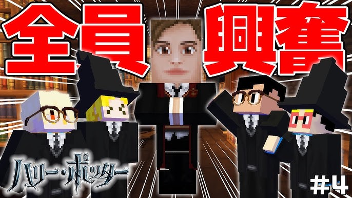 Minecraft HarryPotterのスキンを集めてきた - モブトエキストラ