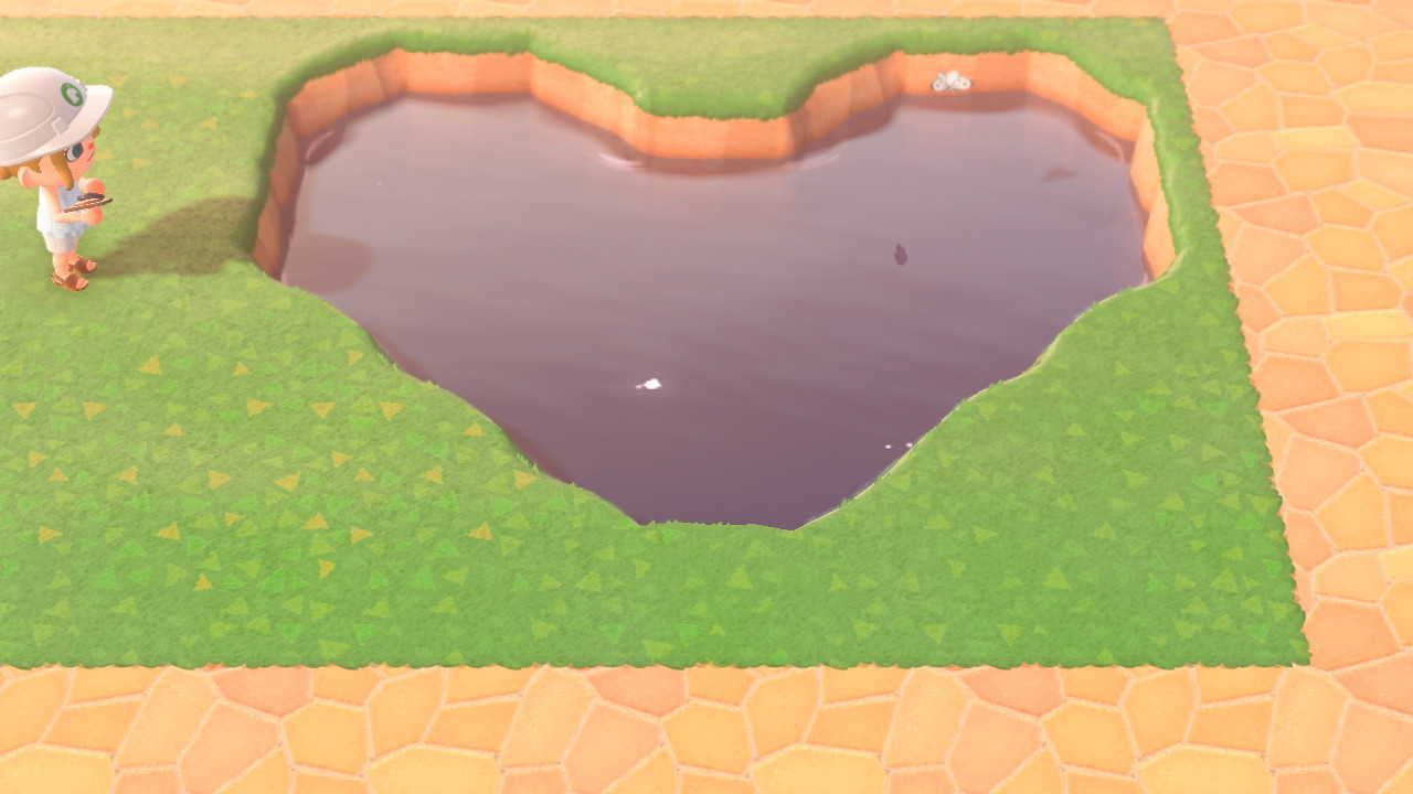 あつ森 池の判定とおしゃれな池の作り方 あつまれどうぶつの森 ゲームエイト