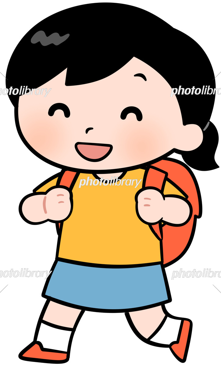 車でお出かけする家族：イラスト無料