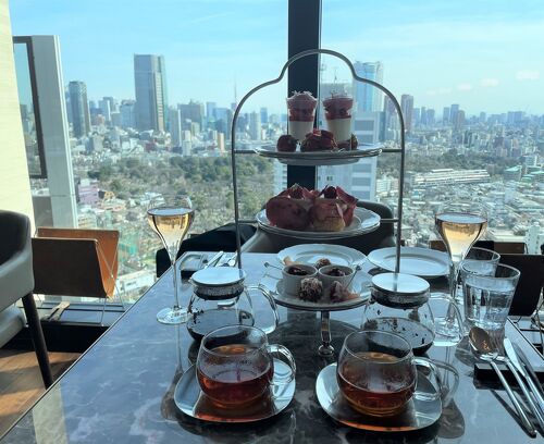 青山グランドホテル ストロベリーアフタヌーンティー＠BAILA