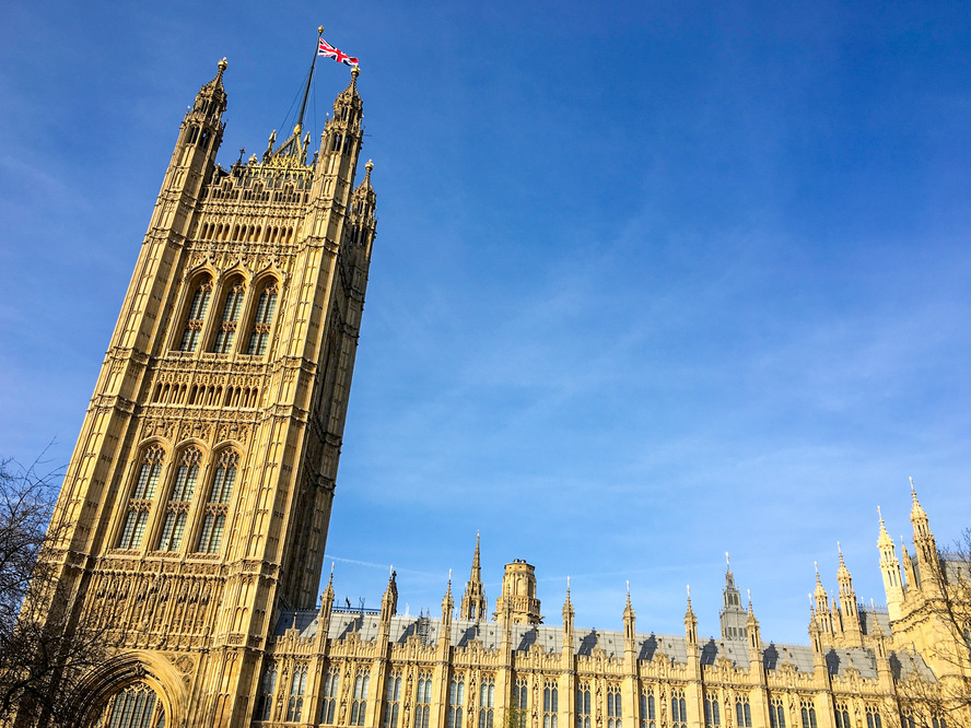 ウェストミンスター宮殿、貴族院の内部c。 1844年、アウグストゥスウェルビーピュージン 1812-52