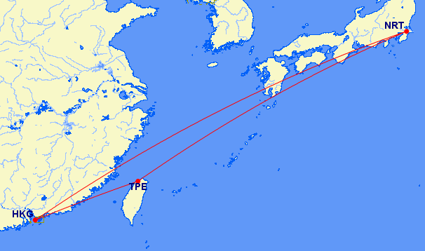 エバー航空871便で台湾桃園国際空港から香港国際空港へ 2024南アジアの旅-3ろんりーとらべら