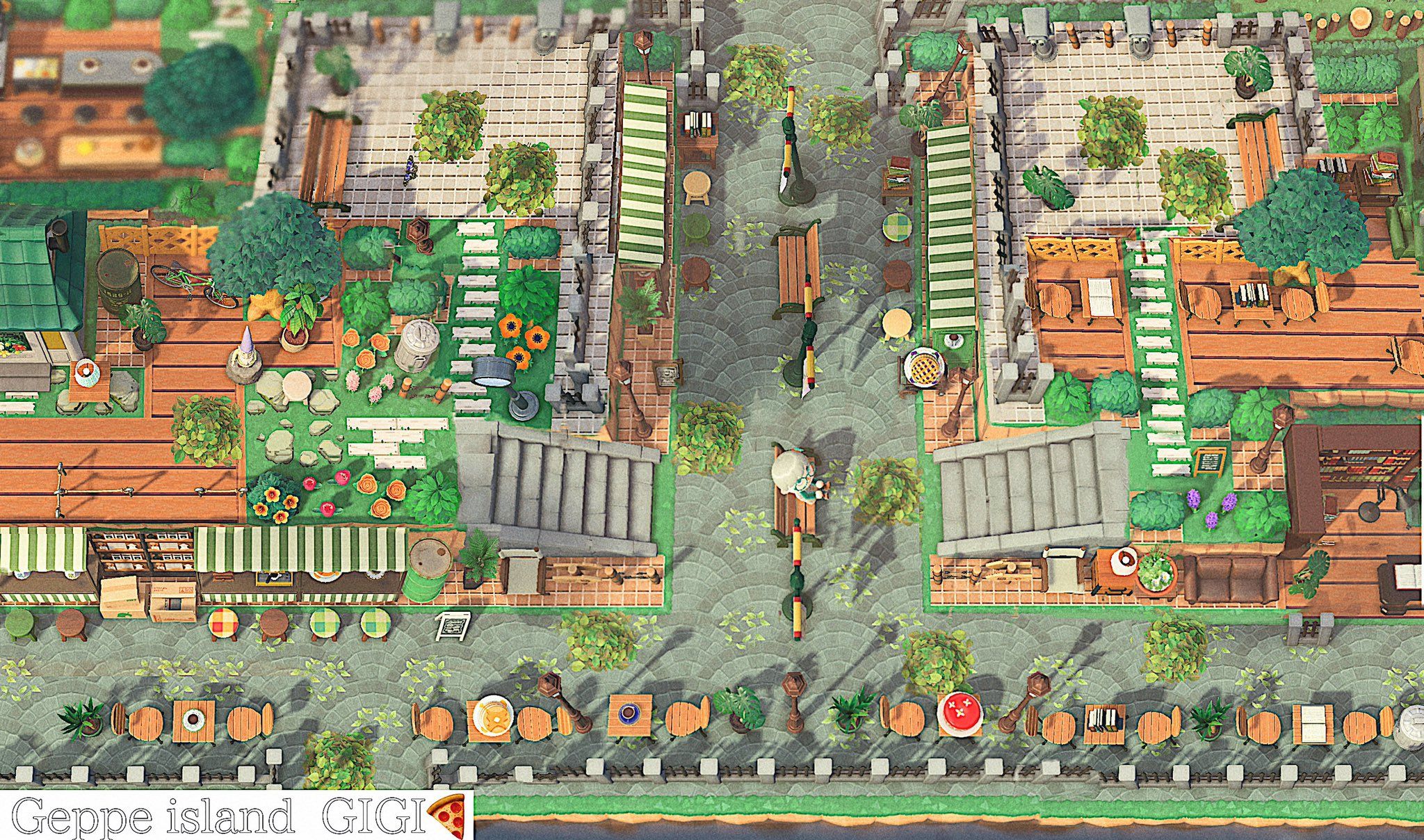 あつ森 おしゃれな島 紹介TikTok