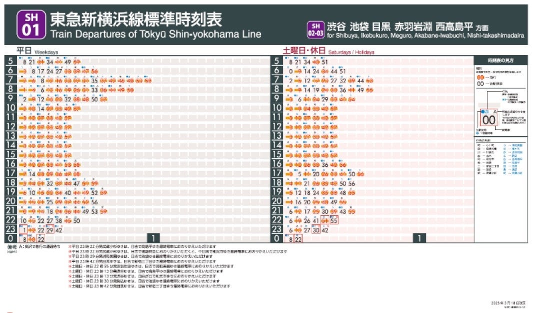 東急新横浜線で新横浜駅へ福田博之