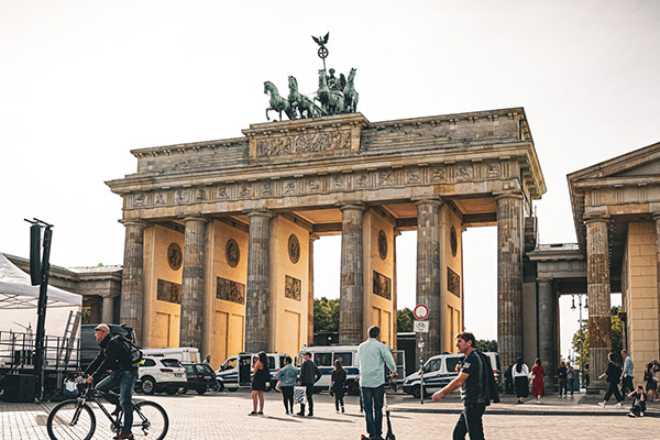 ジオラマ模型SB652 ブランデンブルク門 Brandenburg Gate 1